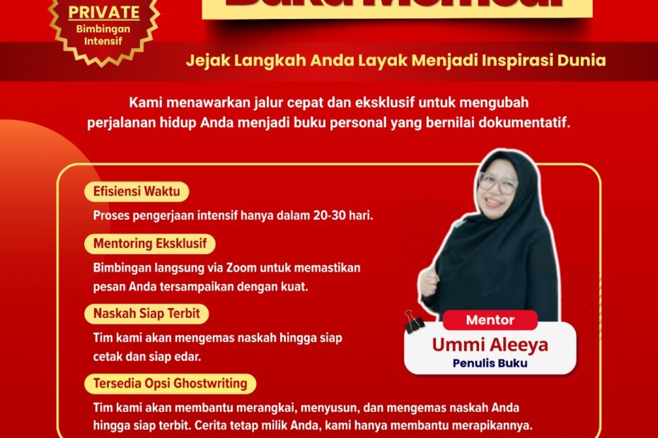 Menulis Buku Memoar: Mengabadikan Jejak Kehidupan Menjadi Warisan Inspirasi