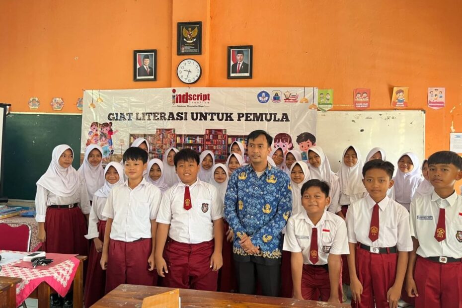 Giat Literasi di SDN Cimangeunteung, Lebak