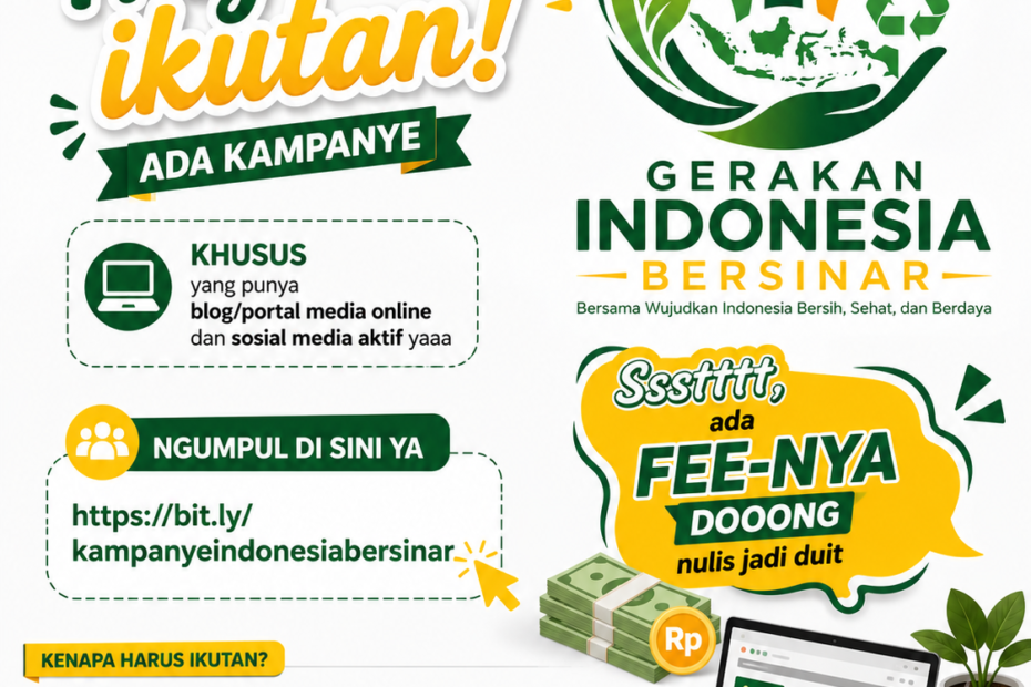 Indscript Creative Gandeng Blogger Indonesia Sebarkan Semangat Ekonomi Sirkular melalui Digital Awareness Campaign