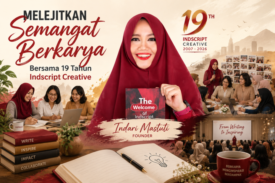 Melejitkan Semangat Berkarya Bersama 19 Tahun Indscript Creative