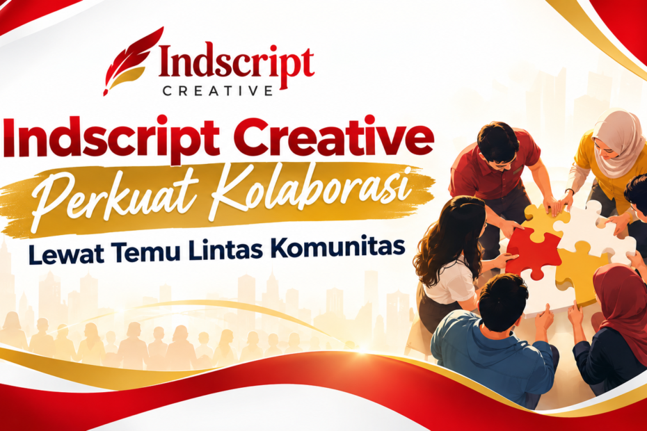 Indscript Creative Perkuat Kolaborasi Lewat Temu Lintas Komunitas
