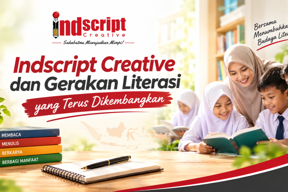 Indscript Creative dan Gerakan Literasi yang Terus Dikembangkan